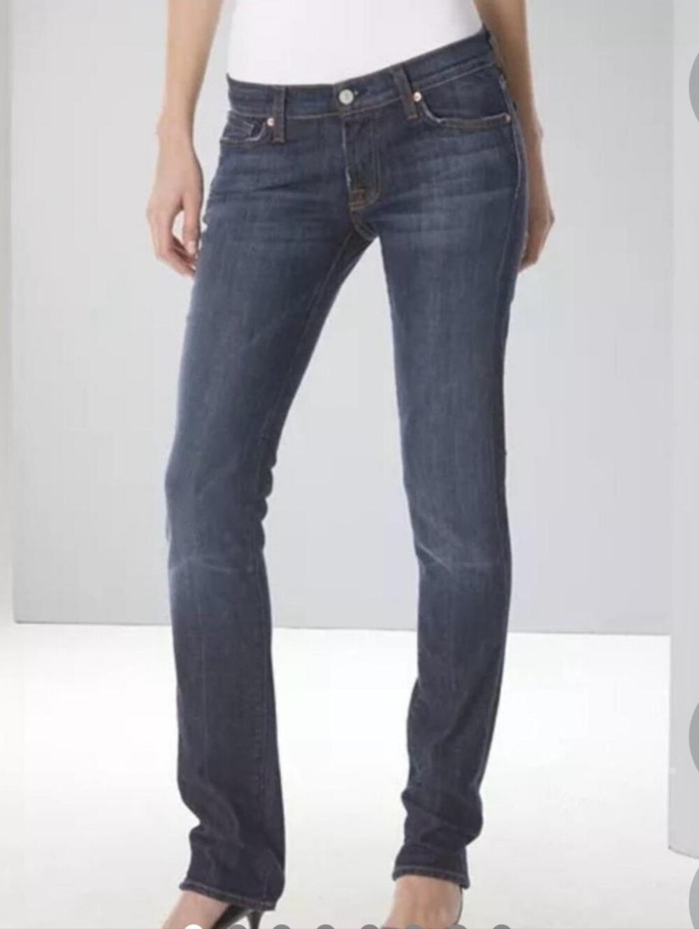 7 FOR ALL MANKIND Roxanne Blue Jeans Size 29